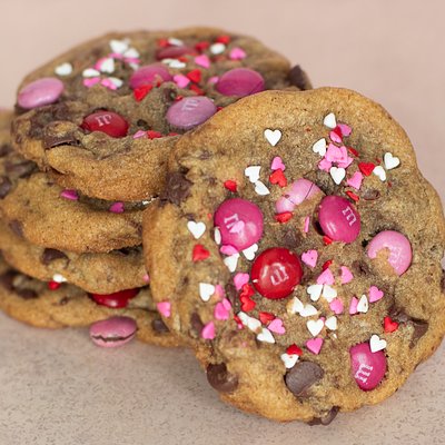 Brown Sugar Chocolate Chip Valentine’s Day Gift Box of 6 
