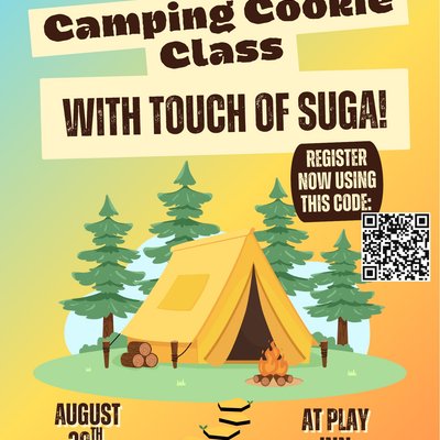 Camping Cookie Class @ Play Inn