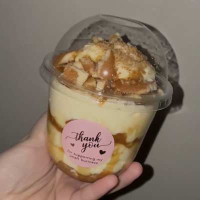 Caramel Banana Pudding