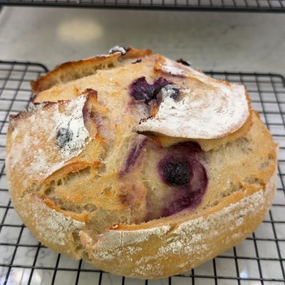 Blueberry Sourdough Loaf
