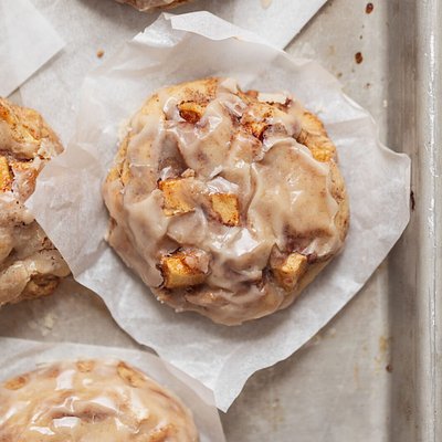Apple Fritter Cookies
