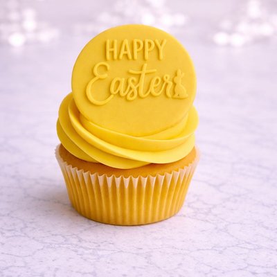 Custom Easter Fondant Cupcakes