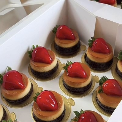 Mini Chocoflanes 