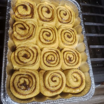 Pumpkin Cinnamon Rolls 