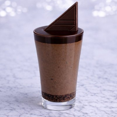 Dark Chocolate Cheesecake Shooters