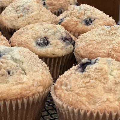 Southern Blueberry Protein Muffins, 4ct