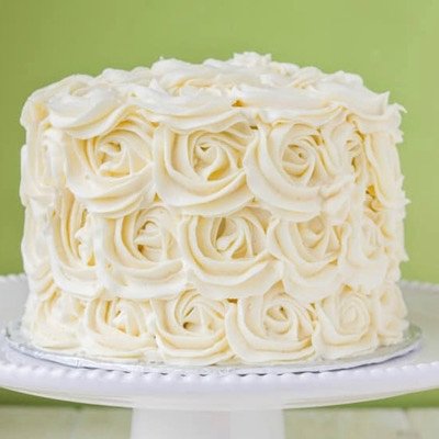 Icing One Color & Cake Your Choice 6 Inch (serves 6-8)