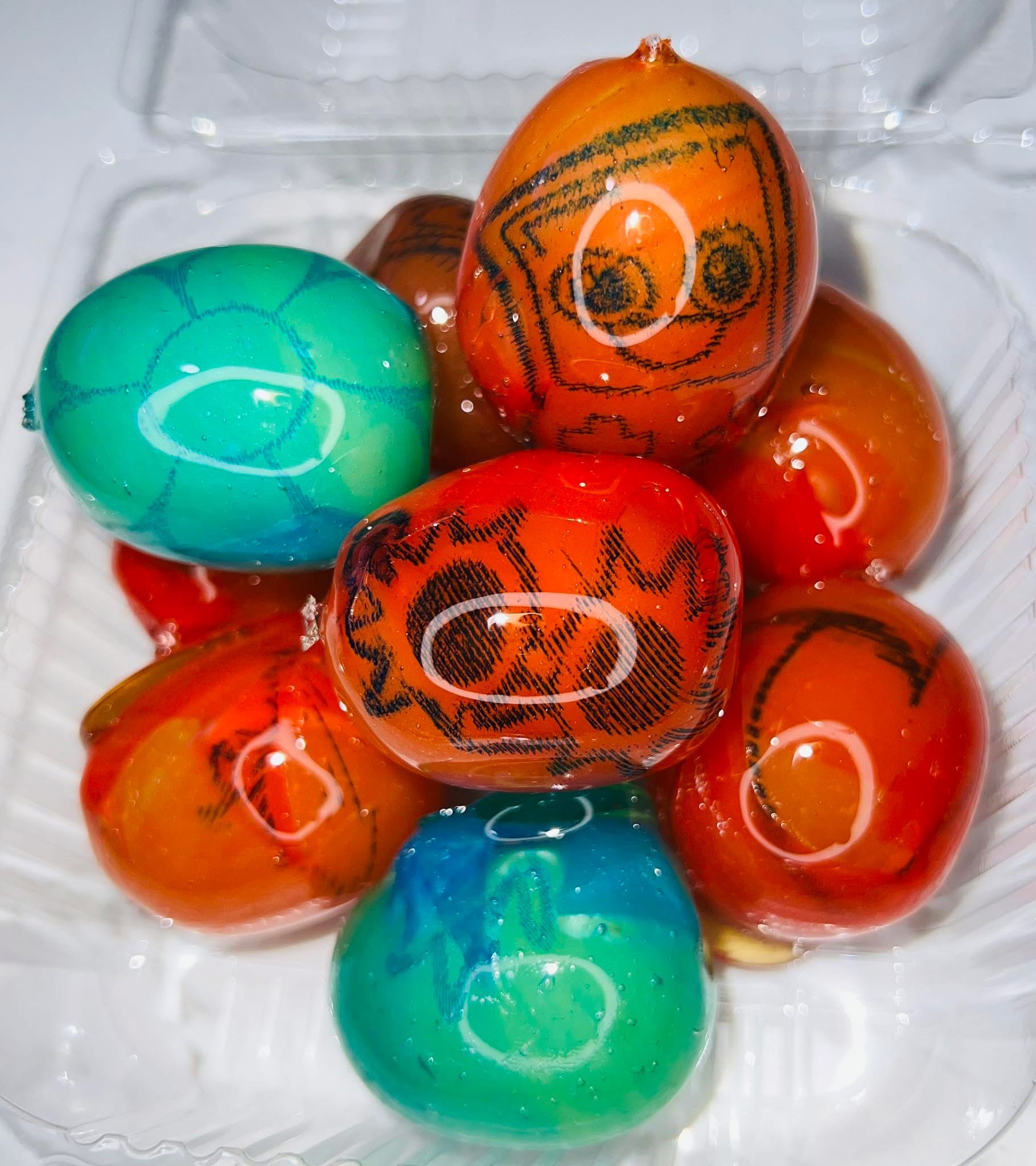 Fruit Roll Up Wrapped Grapes