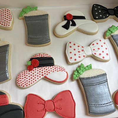 Classy Horse Racing Cookies