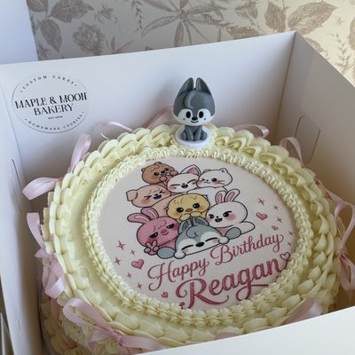 10” Round Custom Cake