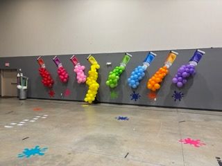 Ballon towers and arches 