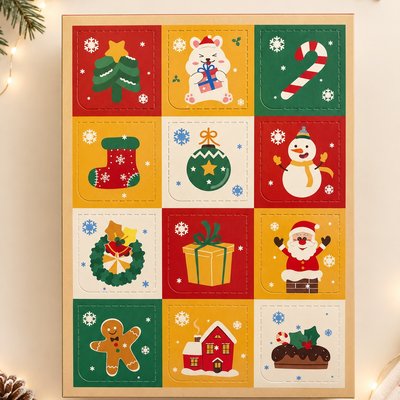 🎄 12 Days of Christmas Macaron Advent Calendar 🎄