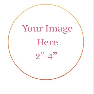 2”-4” Customized Circle Images 