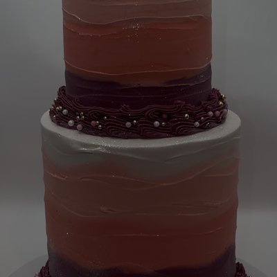 Mini Tiered Cake 6in+4in