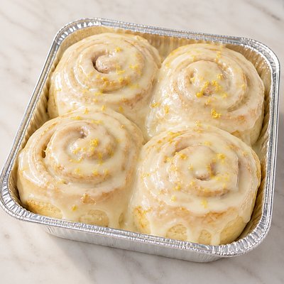 Lemon Sourdough Rolls 