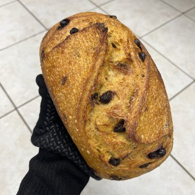 Pumpkin Chocolate Chip Sourdough