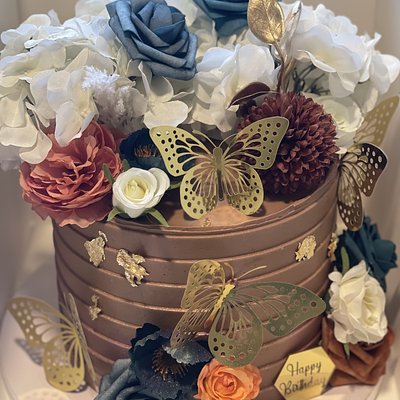 1 Tier Custom Design Cake