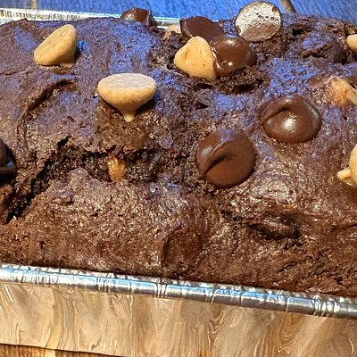 Chocolate Peanut Butter Bread Small Loaf