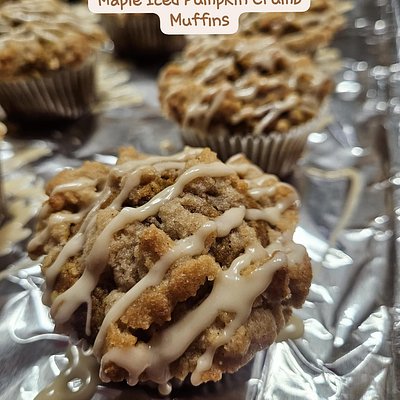 Pumpkin Crumb Muffins