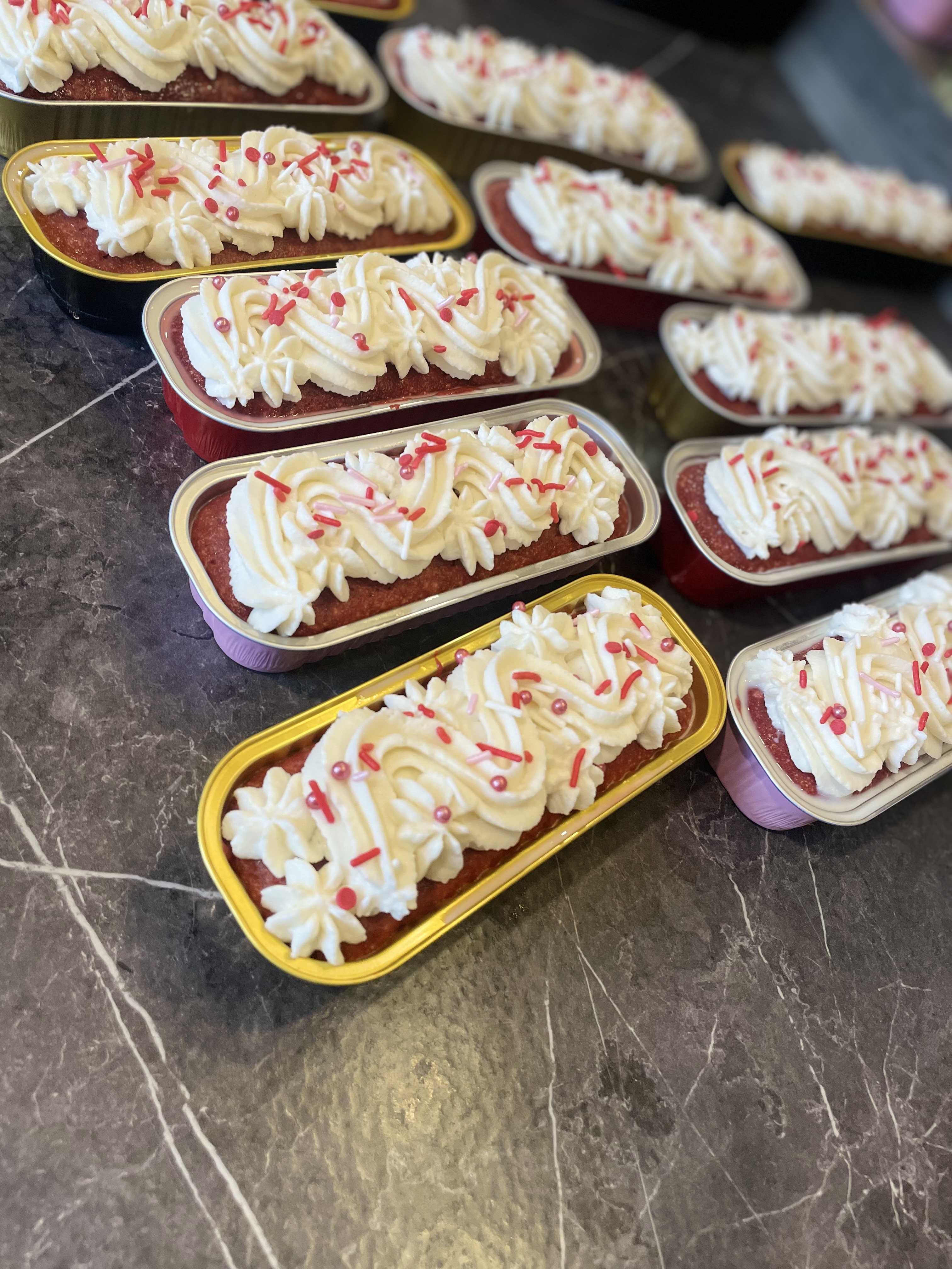 Mini Red Velvet Loaf