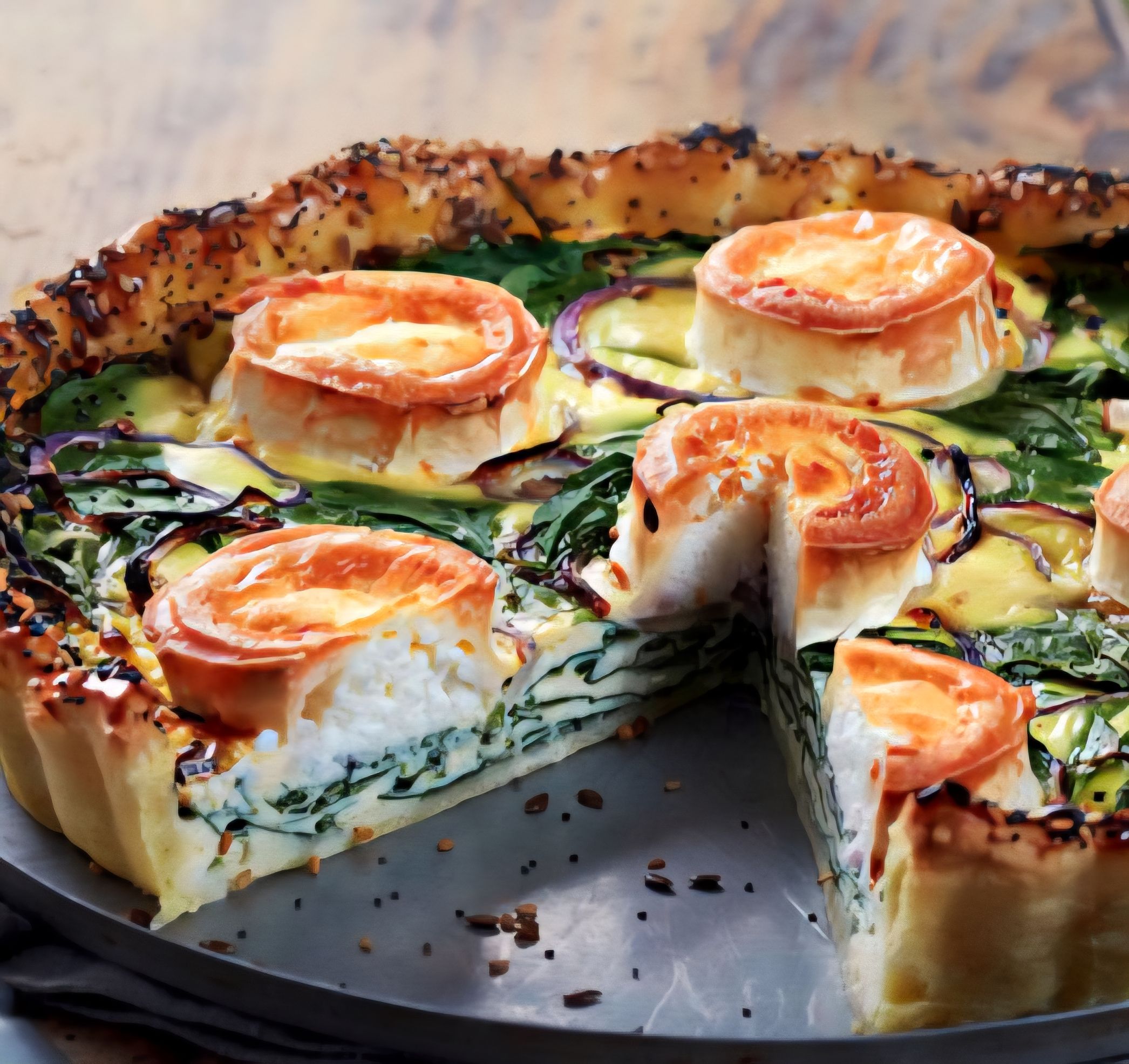 Popeye, the Spinash-Goat Cheese - 12"