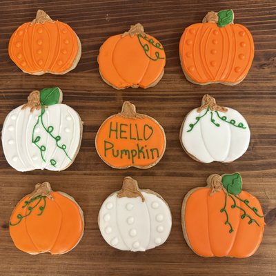 Pumpkin Spice Fall Cookies