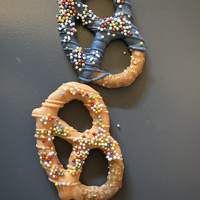 Candy Dipped Pretzels