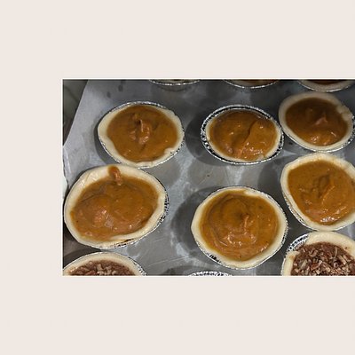 Mini 3pk Pumpkin Pie 3in 