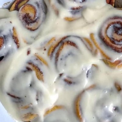 Cinnamon Rolls W/ Cream Cheese Frosting