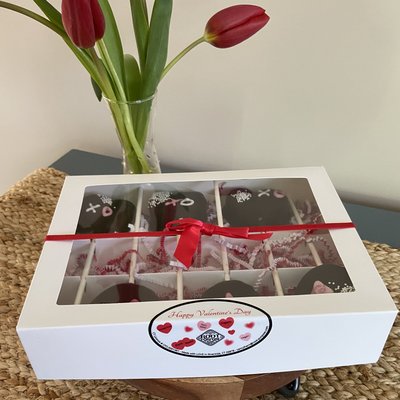 Cake Pops Box Of 6: VEGAN & GLUTEN FREE