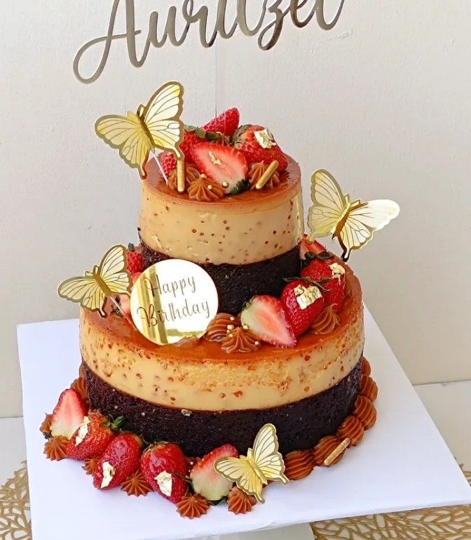 Double Tier Chocoflan
