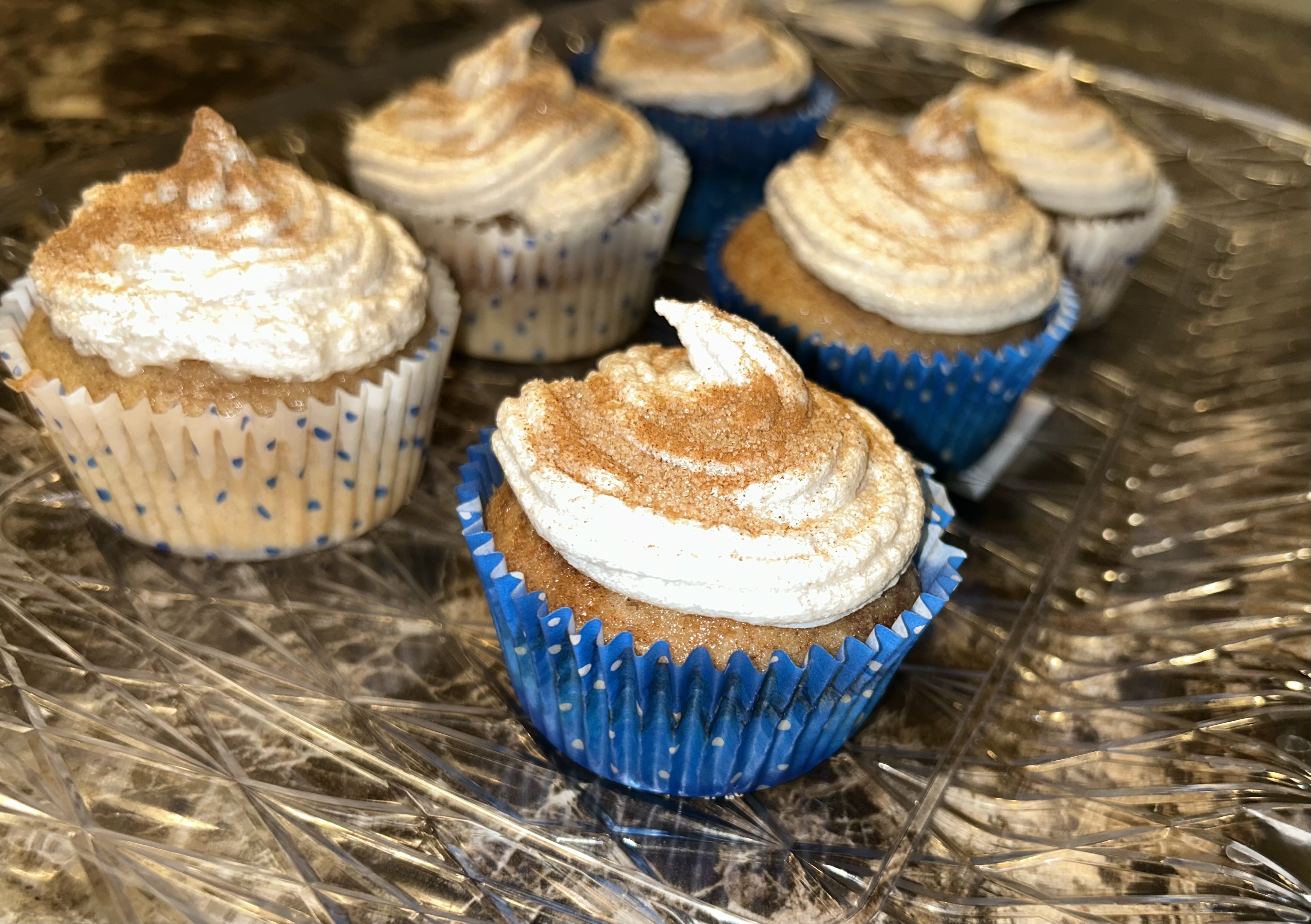Cinnamon Sugar Cupcakes 
