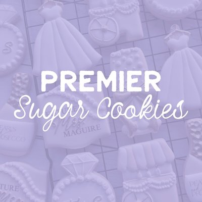 Premier Sugar Cookies (6+ Designs)