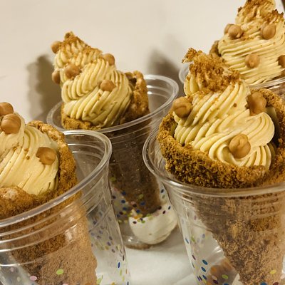 Biscoff Cheesecake Cone