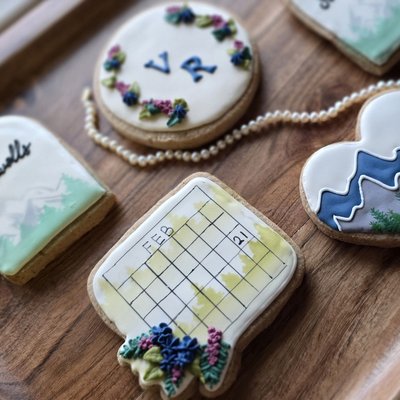 Custom Wedding Cookies❤️💍🔔