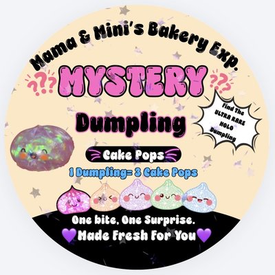 Mini Cakepop Dumplings