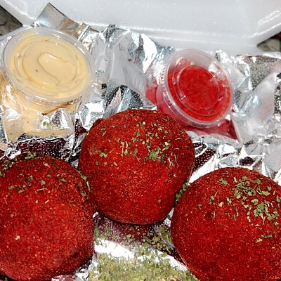 (3) CHICKEN CHEETOS BALLS