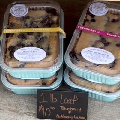 1lb Blueberry Loaf