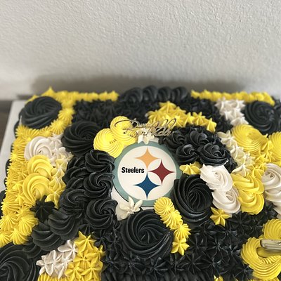 Sheet cake(Full Single Layer) or 1/2 sheet(Double Layer)