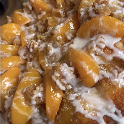 Peach Cobbler Bundt 