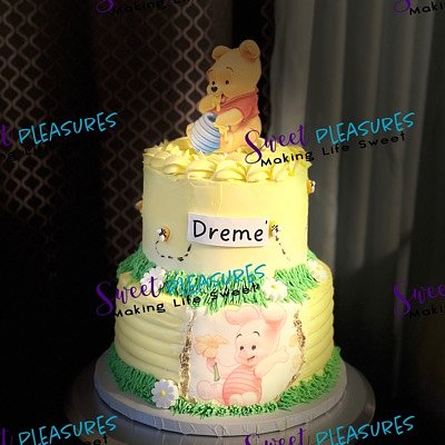 2 Tier ( 8&6 inch Round Cakes) 