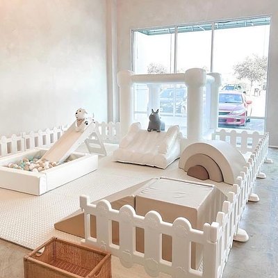 Soft Play Rental (Tan And White)