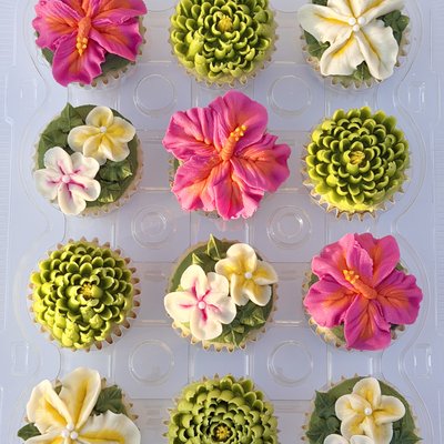 Floral Cupcakes