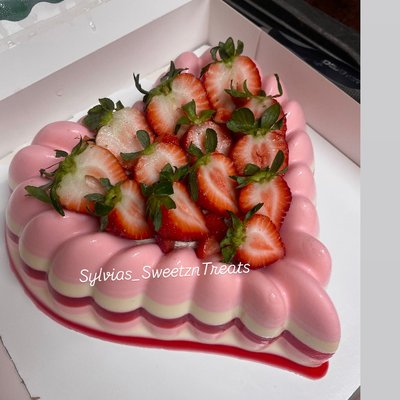 Gelatina de Corazón 3 Leches otros Sabores Disponibles pregúntanos 