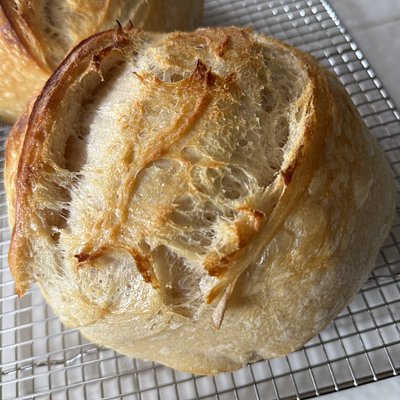 Hot Honey & Parmesan Sourdough Loaf