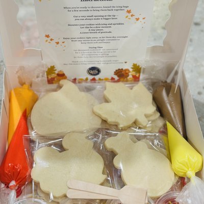 Fall Cookie Decorating Kit 