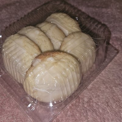 6 Lemon Cookies W/ Lemon Glaze